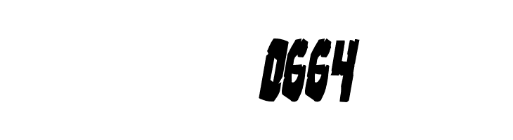 Clubber Lang Condensed Italic  Скачать бесплатные шрифты