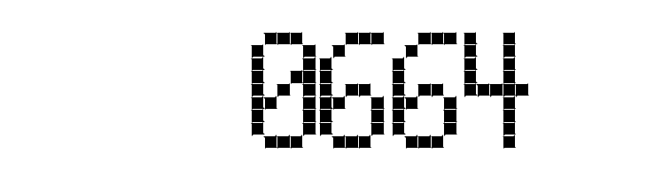 Cross led tfb bold  Скачать бесплатные шрифты