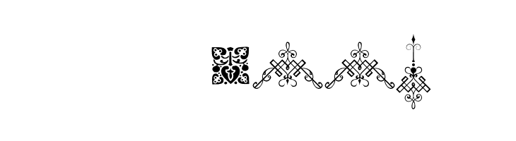 SoftOrnamentsTwelve  Скачать бесплатные шрифты