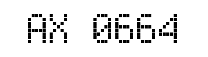 Enhanced LED Board-7  Скачать бесплатные шрифты