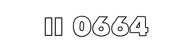 FlatBreadOutline  Скачать бесплатные шрифты