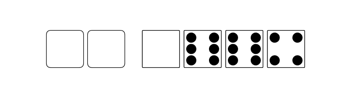 dPoly Hexahedron  Скачать бесплатные шрифты