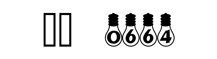 Ampoule Heavy  Скачать бесплатные шрифты