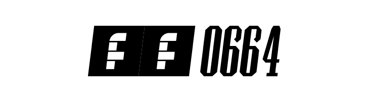 Wood Block One Italic  Скачать бесплатные шрифты