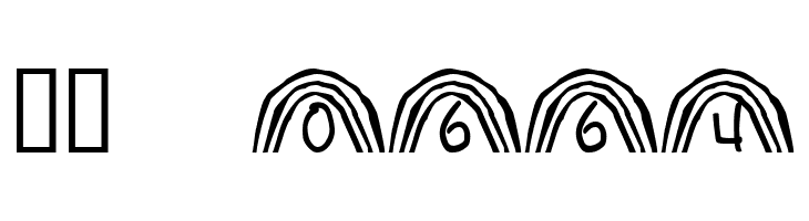 Rainbow  Скачать бесплатные шрифты