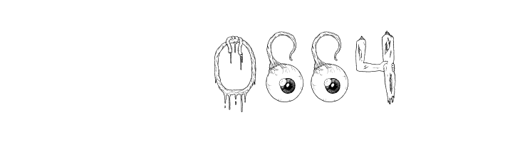 zombie party  Скачать бесплатные шрифты