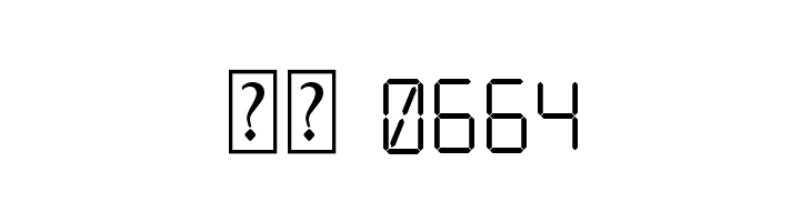 Calculator  Скачать бесплатные шрифты