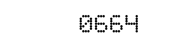 LED Counter 7  Скачать бесплатные шрифты