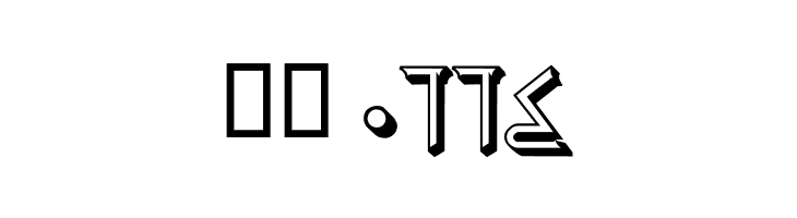 Kohnah 3D Shadow  Скачать бесплатные шрифты