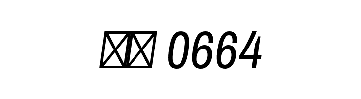 Archivo Narrow Italic  Скачать бесплатные шрифты