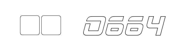 2015 Cruiser Hollow Bold Italic  Скачать бесплатные шрифты