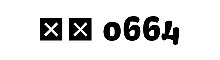 Kavoon-Regular  Скачать бесплатные шрифты