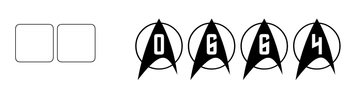 Trek Arrowcaps  Скачать бесплатные шрифты