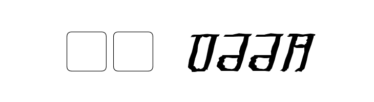 Exodite Distressed Italic  Скачать бесплатные шрифты