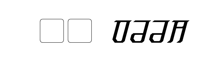 Exodite Italic  Скачать бесплатные шрифты