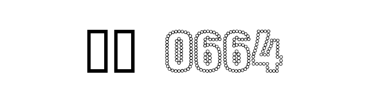 Dot Trail  Скачать бесплатные шрифты