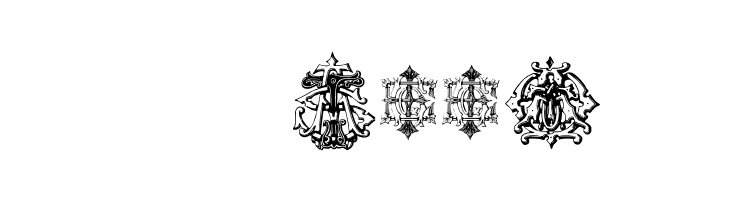 Intellecta Monograms Random Samples Ten   Скачать бесплатные шрифты