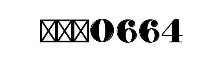 Dauber Hand Numerals  Скачать бесплатные шрифты