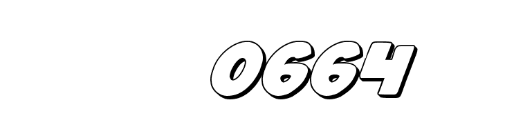 Jack's Candlestick 3D Regular  Скачать бесплатные шрифты