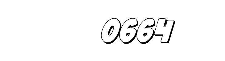 Jack's Candlestick 3D Condensed  Скачать бесплатные шрифты