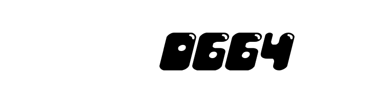 Bubble Butt Expanded Italic  Скачать бесплатные шрифты