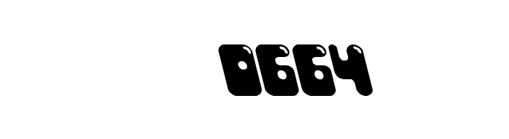 Bubble Butt Leftalic  Скачать бесплатные шрифты