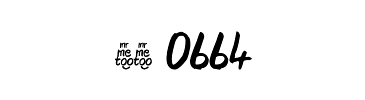 mr me too  Скачать бесплатные шрифты