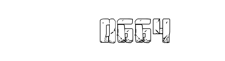 Tower Ruins Outline  Скачать бесплатные шрифты