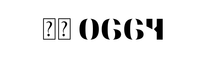 Stencylette  Скачать бесплатные шрифты