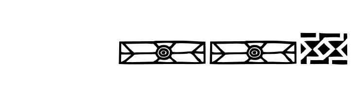 AfricanOrnamentsOne  Скачать бесплатные шрифты