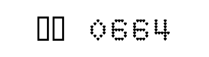 HeartMatrixed  Скачать бесплатные шрифты