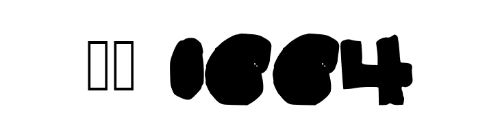 BigAndThick  Скачать бесплатные шрифты