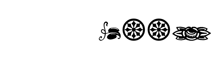 Cornucopia of Ornaments Three  Скачать бесплатные шрифты