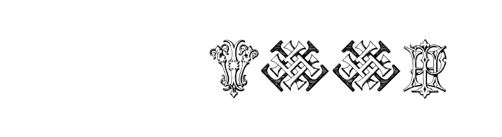 Intellecta Monograms Random Samples Twelve  Скачать бесплатные шрифты