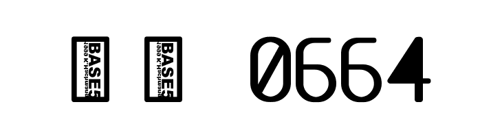 Base-5  Скачать бесплатные шрифты