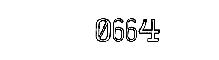 Bakunin Outline  Скачать бесплатные шрифты