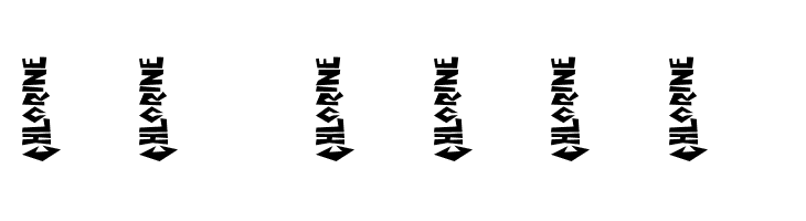 Chlorinar  Скачать бесплатные шрифты