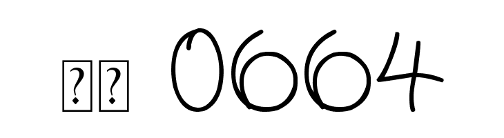 DJB Chubby Muffins  Скачать бесплатные шрифты