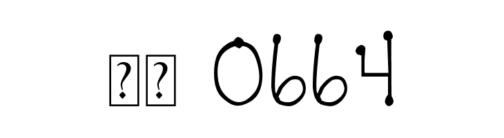 DJB  It's Full of Dots  Скачать бесплатные шрифты