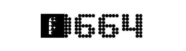 Lightdot 7x6 Regular  Скачать бесплатные шрифты