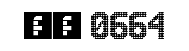 Lightdot 16x10 Regular  Скачать бесплатные шрифты