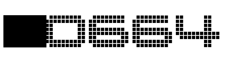 Disorient Pixels Regular  Скачать бесплатные шрифты