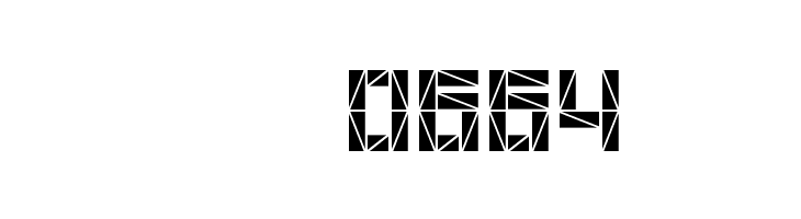 Polygon-Regular  Скачать бесплатные шрифты