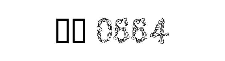 CF Ribbon Regular  Скачать бесплатные шрифты