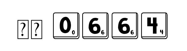 DJB Letter Game Tiles  Скачать бесплатные шрифты