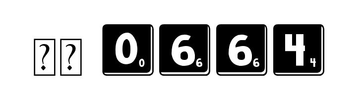 DJB Letter Game Tiles 3  Скачать бесплатные шрифты