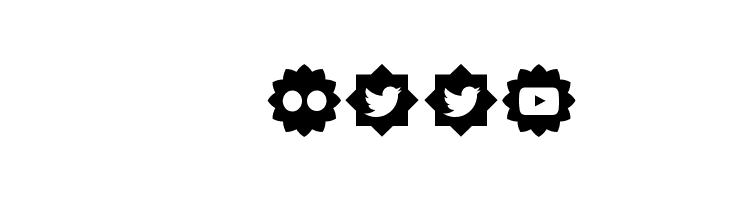 Social Shapes  Скачать бесплатные шрифты