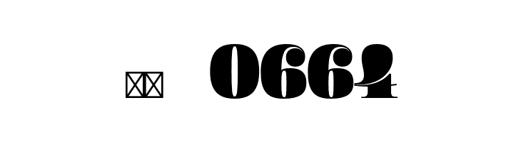 Christmas Numerals  Скачать бесплатные шрифты