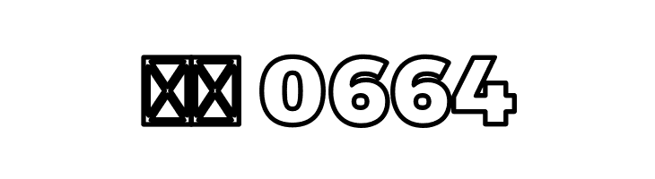 Trueno Black Outline  Скачать бесплатные шрифты