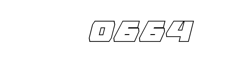 Eagle Strike Outline Italic  Скачать бесплатные шрифты